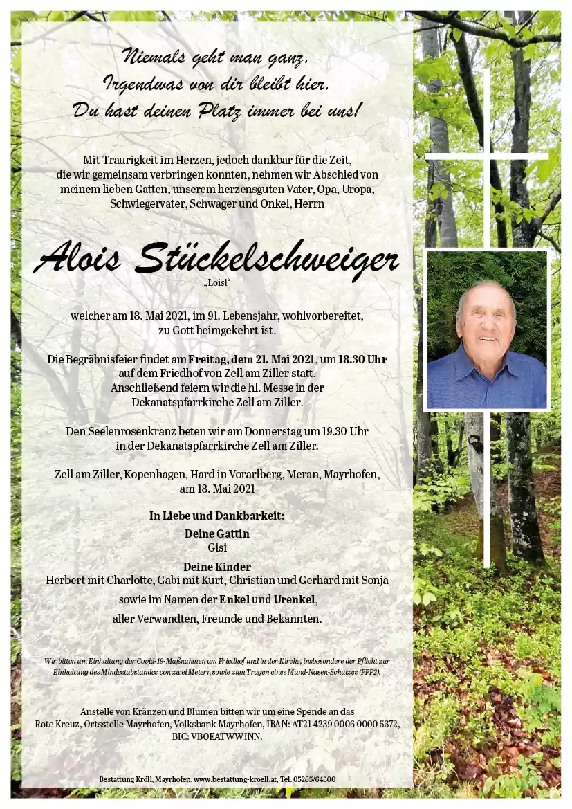 Parte von Alois Stückelschweiger